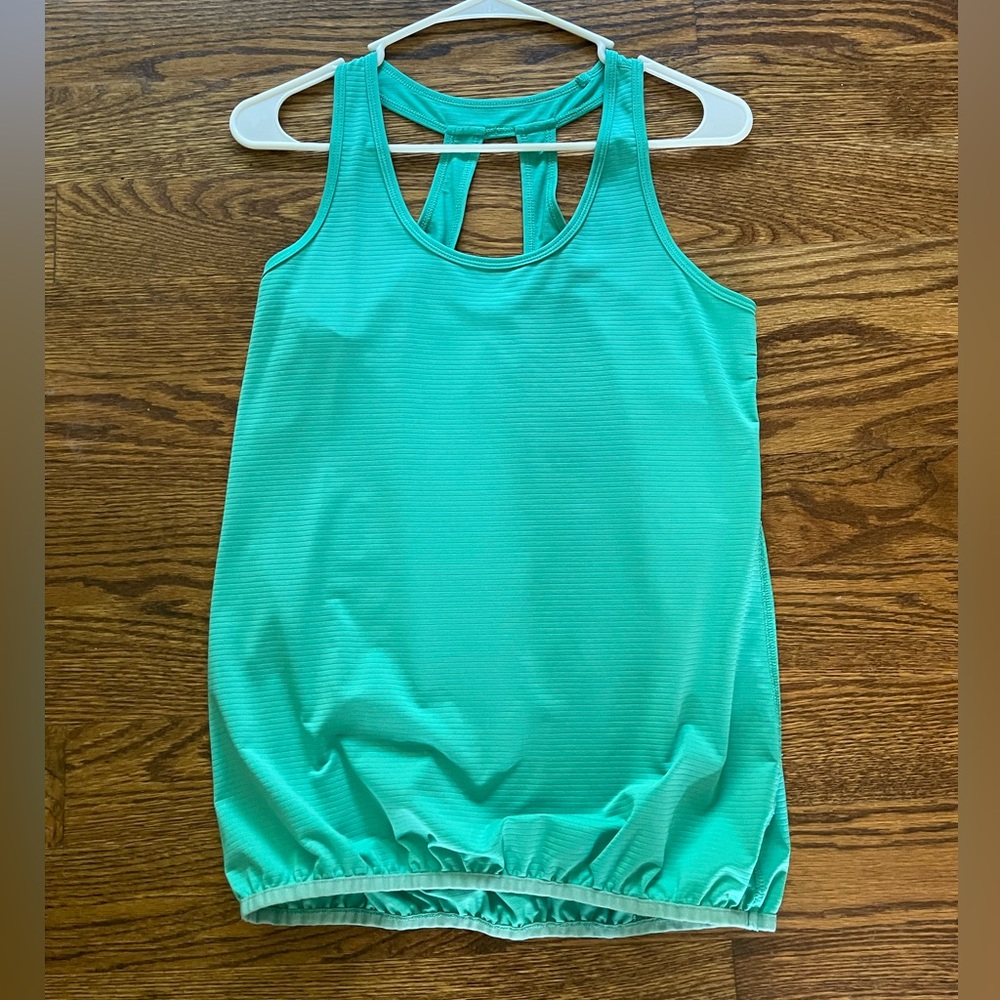 Tek Gear Blue Green Quick Dry Tank Top